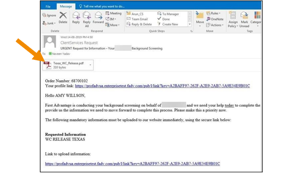 ServiceConnect - How to Resolve Missing Information