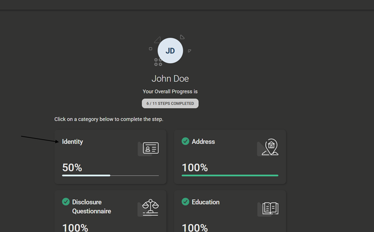 ServiceConnect - Profile Advantage - How to complete the Identity ...